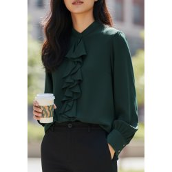 Skjortebluse - Fl�se - V�lg Farve