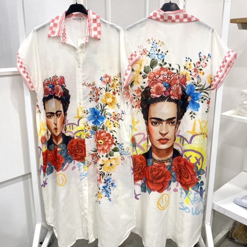 Skjortekjole - Frida Kahlo