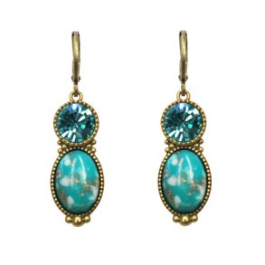 Urban Hippies - Tosca rering - Marbled Aqua