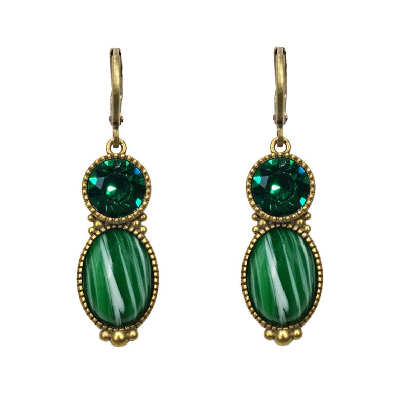 Urban Hippies - Tosca reringe - Stribet Smarag Green