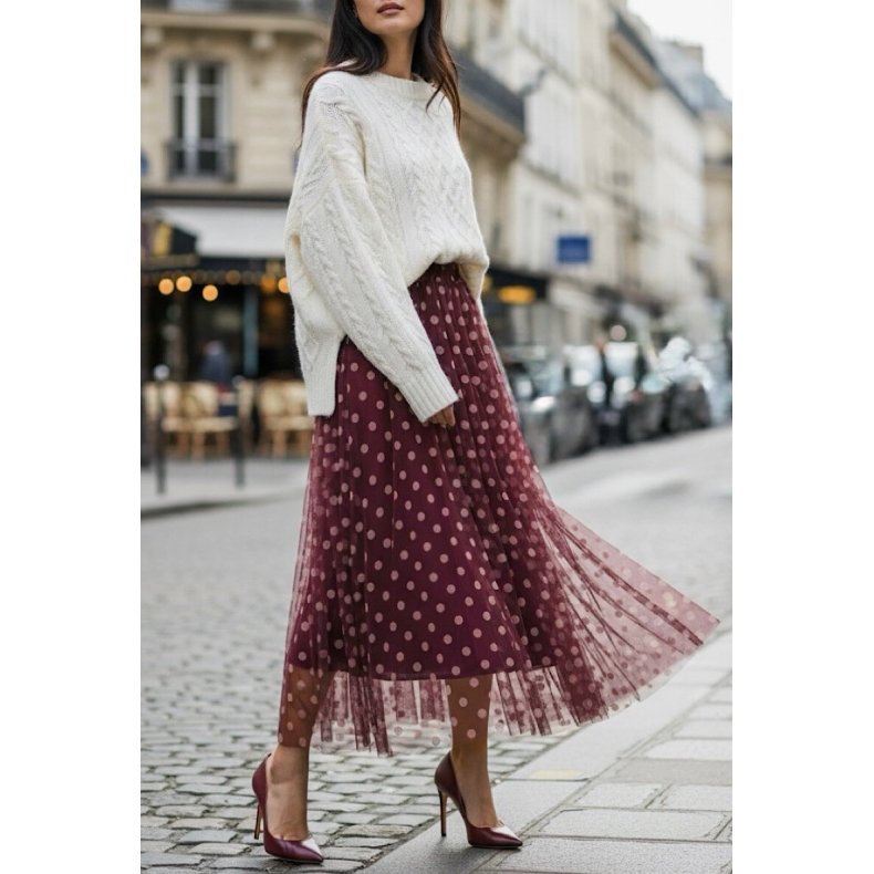 Tyl-tylnederdel-nederdel-mamelukken-skanderborg-farver-prikker-m�nster-billig-fri-fragt