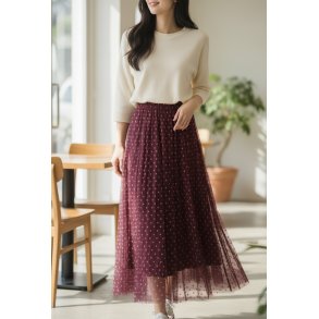 Tyl-tylnederdel-nederdel-mamelukken-skanderborg-farver-prikker-m�nster-billig-fri-fragt