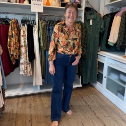 Marc Lauge - Vega Flare Jeans - Classic Blue