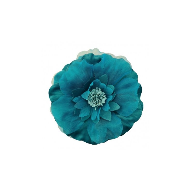 Urban Hippies - Turkis Chifon flower